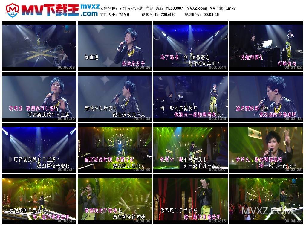 陈洁灵-风火海_粤语_流行_YE800907